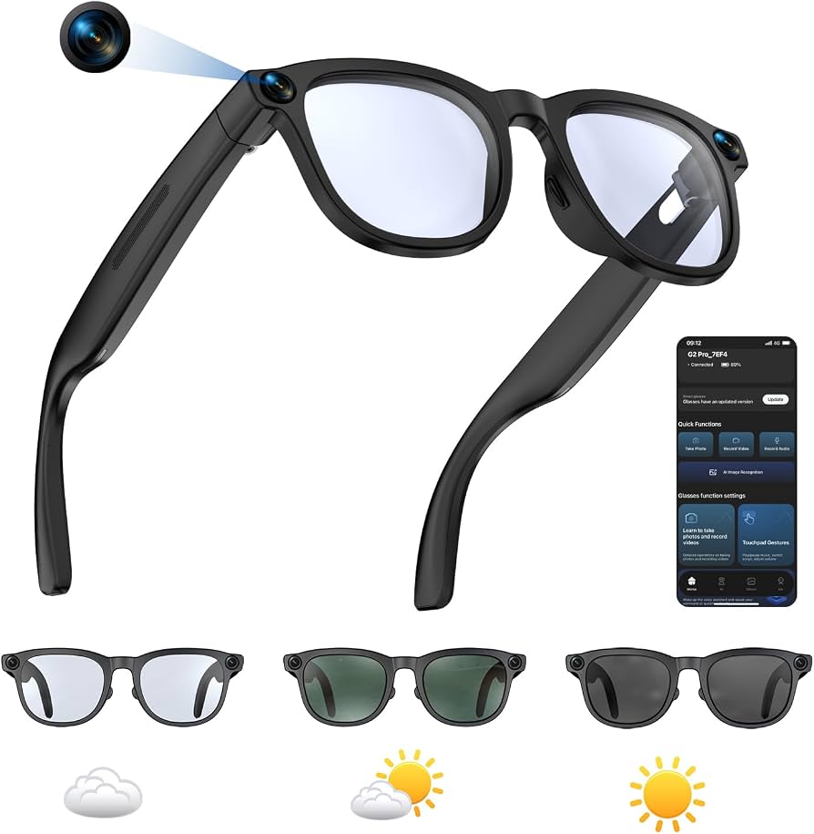 LENTES/GAFAS INTELIGENTES CON VIDEO