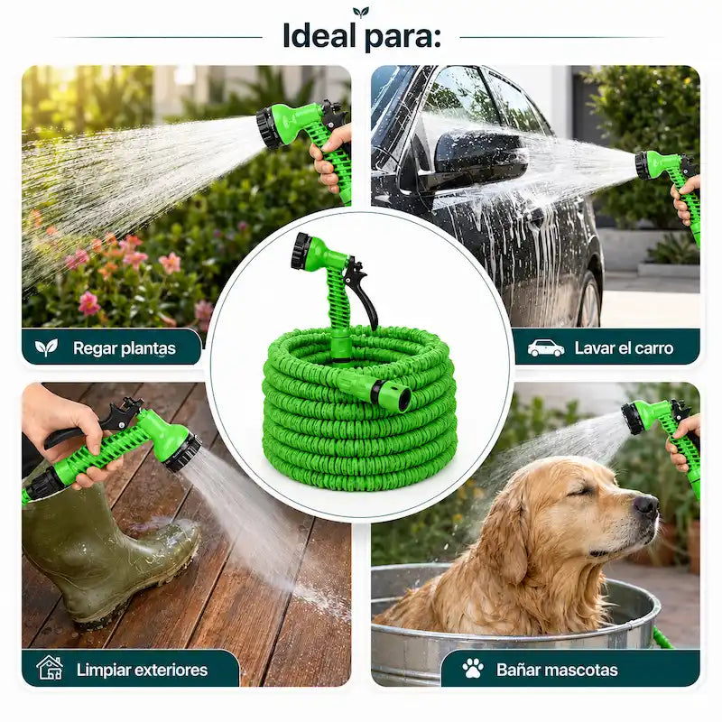 MANGUERA RETRACTIL MAGIC HOSE 15 MTS