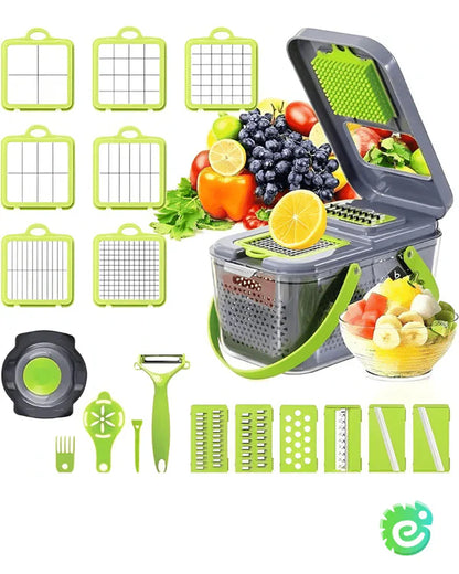 Cortador de Verduras Multifuncional 22 EN 1