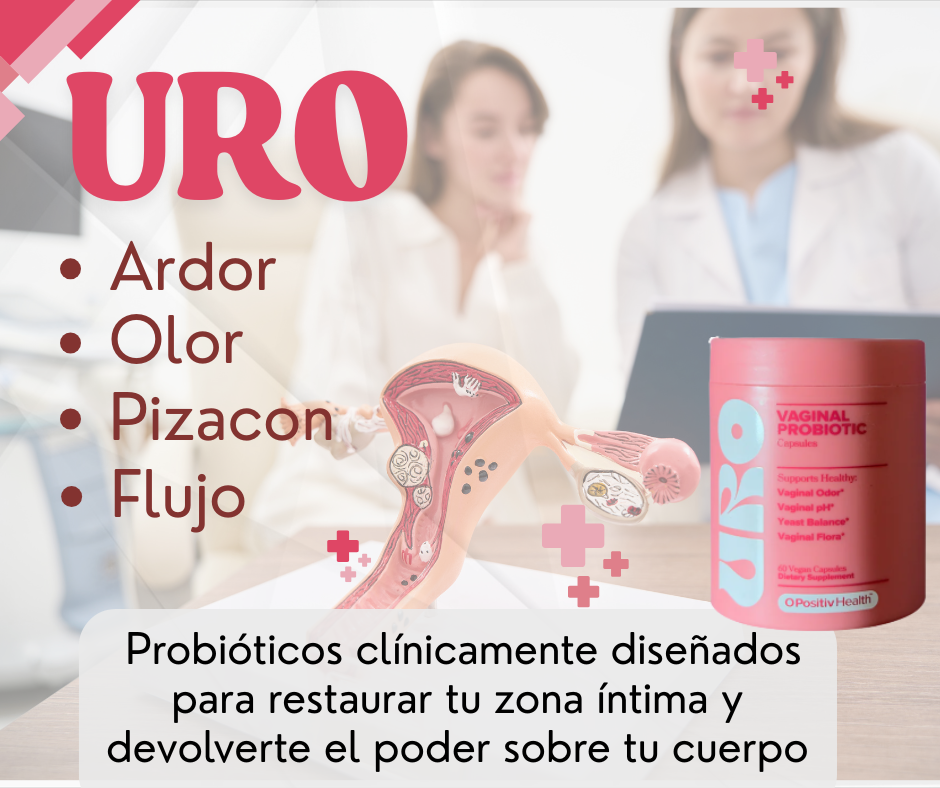 URO Vaginal Probiotics - Para la salud vaginal de las mujeres