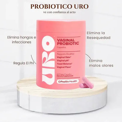 URO Vaginal Probiotics - Para la salud vaginal de las mujeres